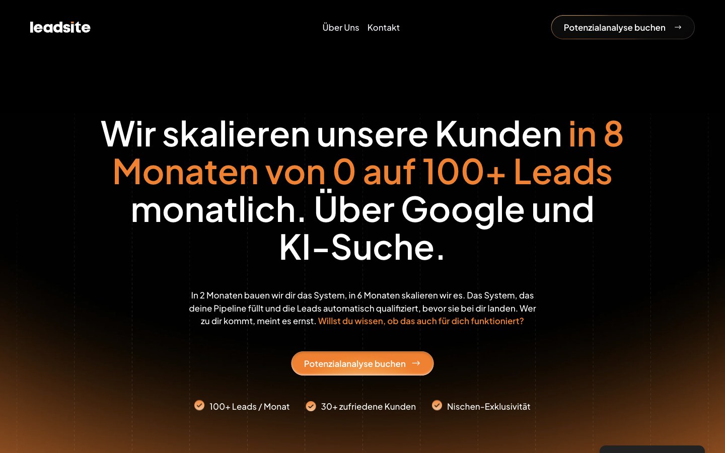 Vorschau LeadSite