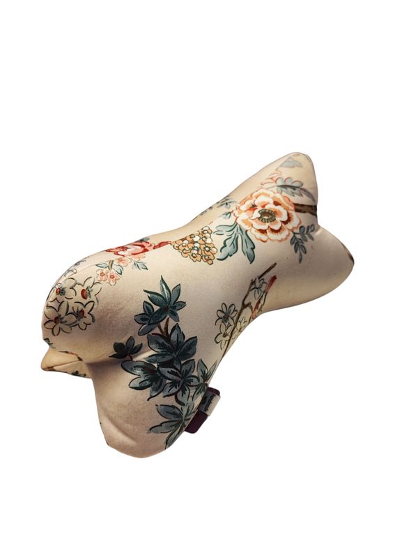 Leseknochen aus Bassetti-Stoff mit Blumenmuster